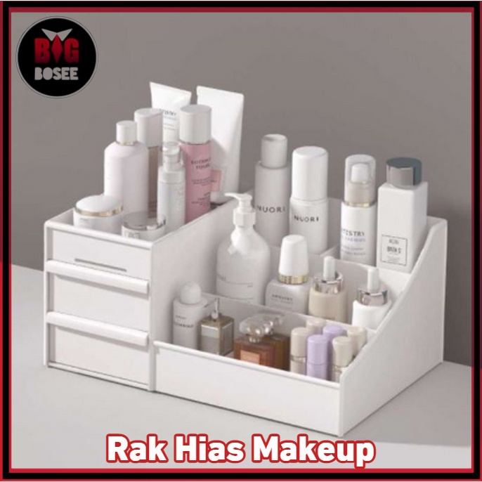 BB7 - Rak Kosmetik Tempat Penyimpanan Makeup Organizer Kotak Penyimpanan Makeup Organizer SERBAGUNA