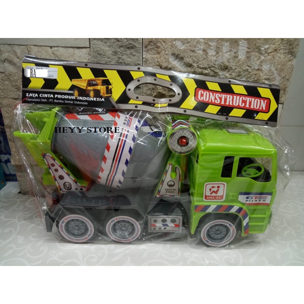 MAINAN ANAK LAKI LAKI MAINAN TRUCK MOLEN JUMBO KGP8081MAINAN MOBIL KONTRUKSI MOLEN JUMBO