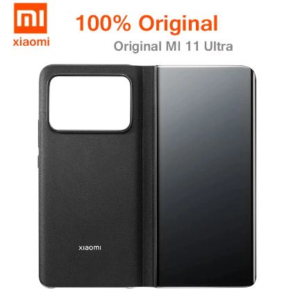 XIAOMI Case Leather Flip Cover Mi11 Ultra Original 100%