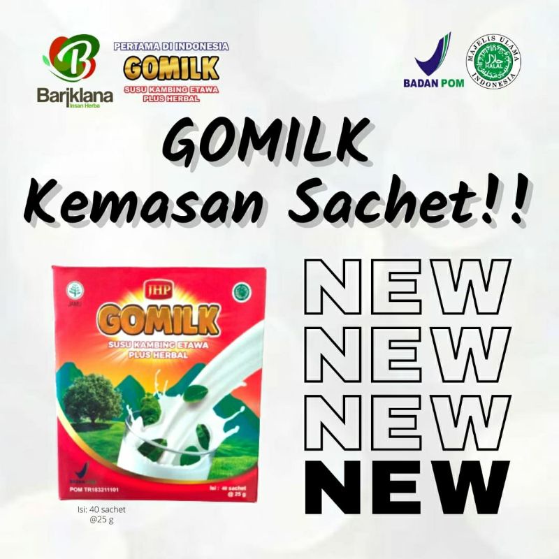 

SUSU KAMBING ETAWA PLUS HERBAL GOMILK KEMASAN SACHET