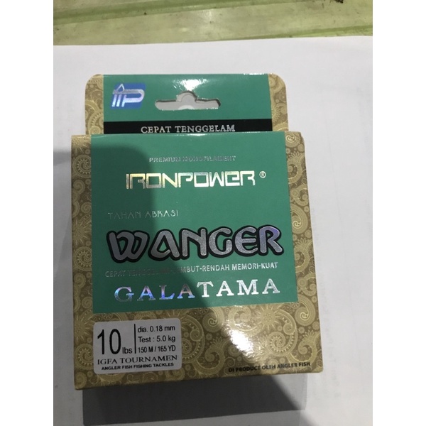 Senar Pancing Iron Power Wanger