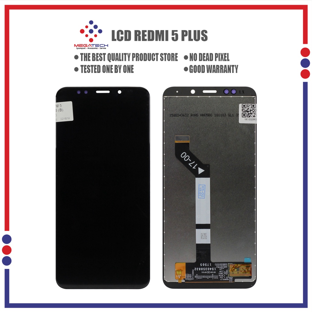 LCD Xiaomi Redmi 5 Plus Fullset Touchscreen