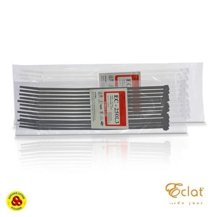 Eclat Kabel Tis 30cm L3 Hitam Cable Ties 30 CM Black