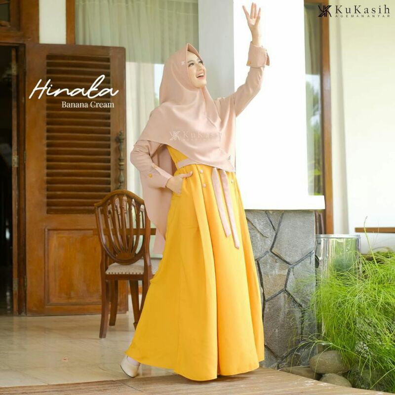 GAMIS HINATA SYA'I CANTIK ELEGAN