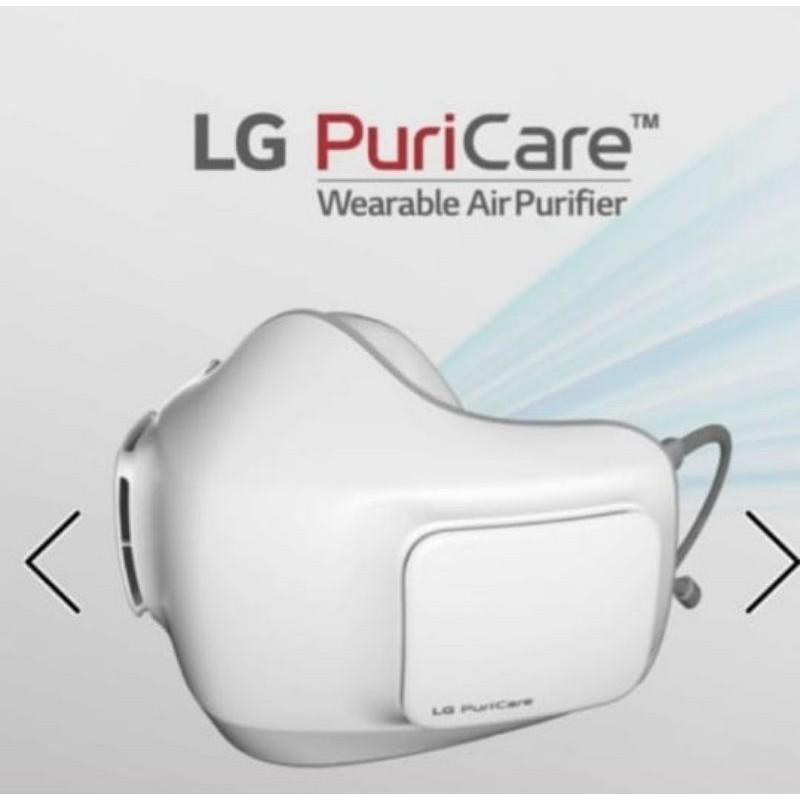 LG PURICARE WEARABLE MASKER AIR PURIFIER WITH HEPA FILTER NEW