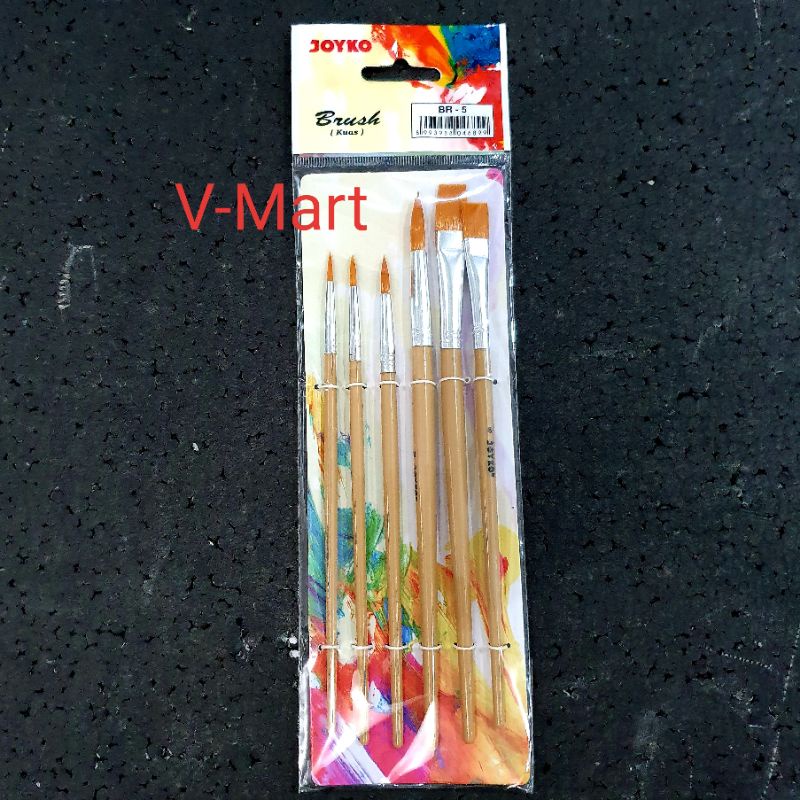 

Kuas Lukis set Joyko BR-5