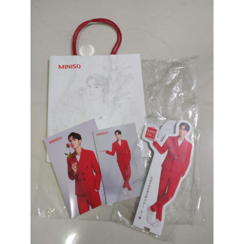 Wang Yibo Miniso Original Bag Set