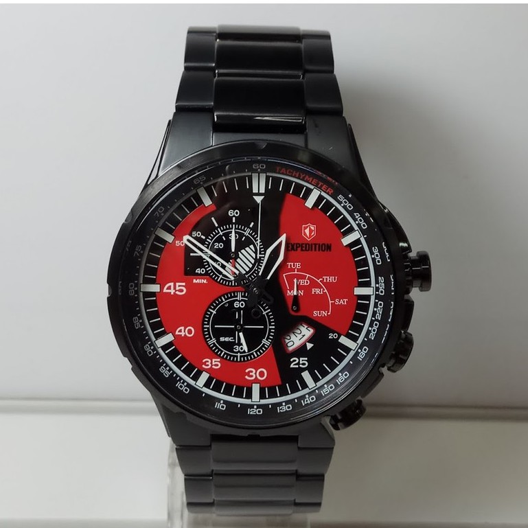 Jam Tangan Pria Expedition E6747 Sport  Stainless Steel