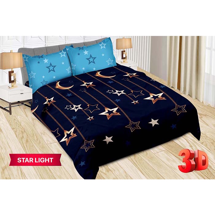 Wajib Anteraja 1 Kg Only (Hanya) Bedcover Bonita Star Light 180x200