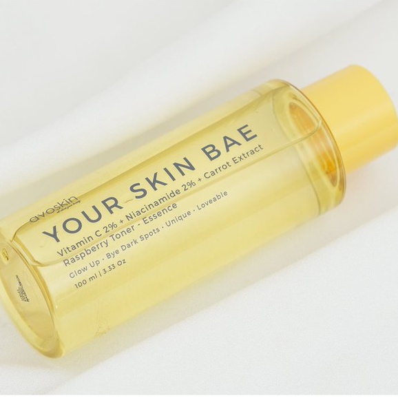 ✨ AKU MURAH ✨Avoskin Your Skin Bae Toner Vitamin C 2% + Niacinamide 2% + Carrot