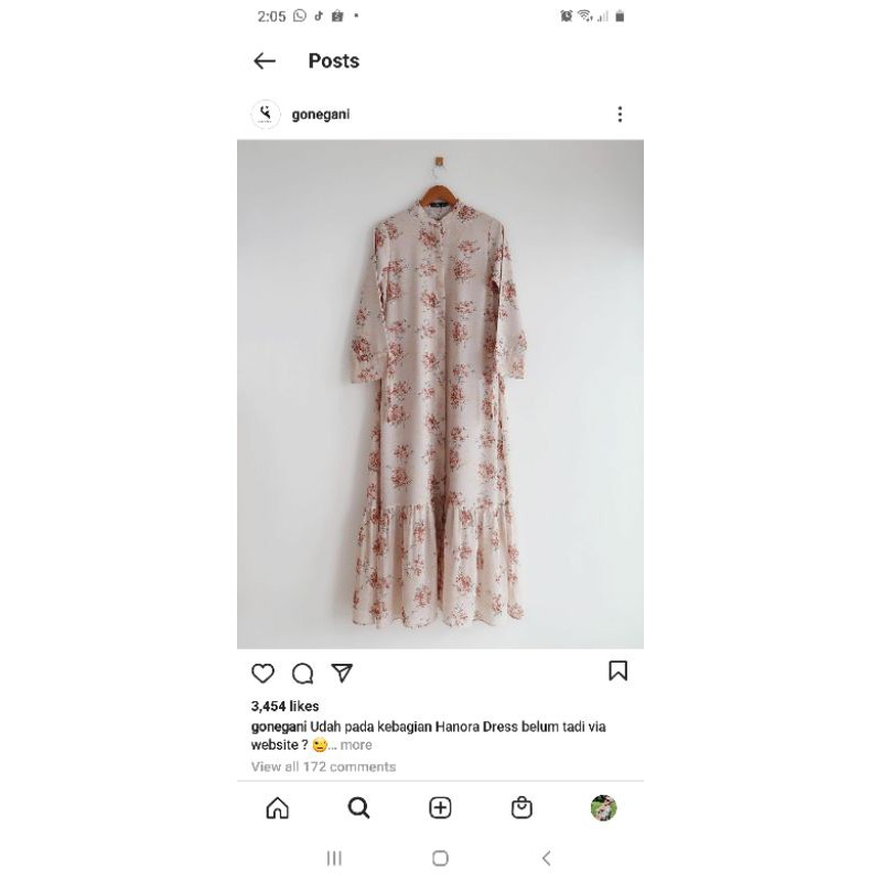 Ready Hanora Dress by Gonegani