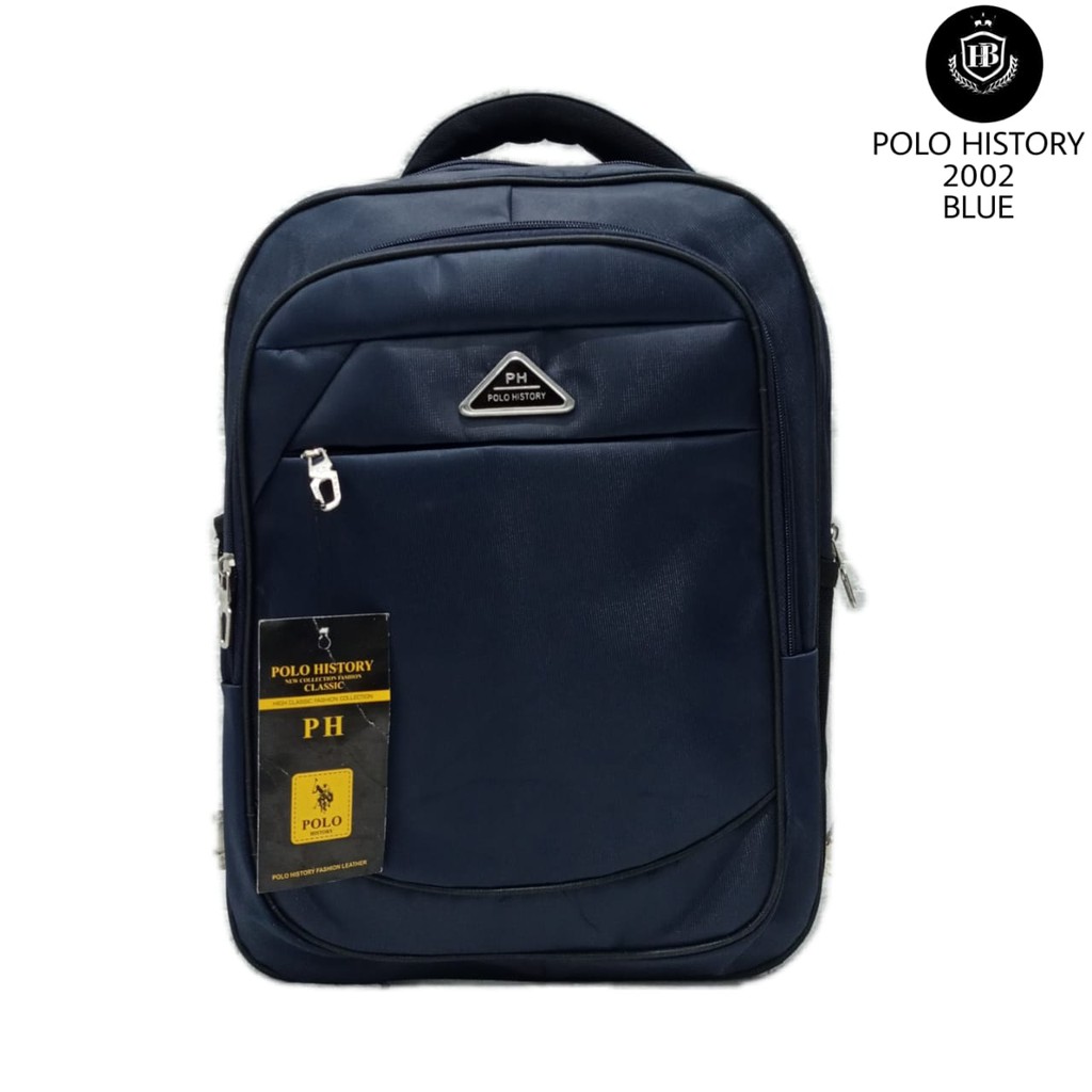 Tas Ransel Sekolah Pria / Wanita Polo History 2002 Tas Sekolah / Kuliah / Kerja