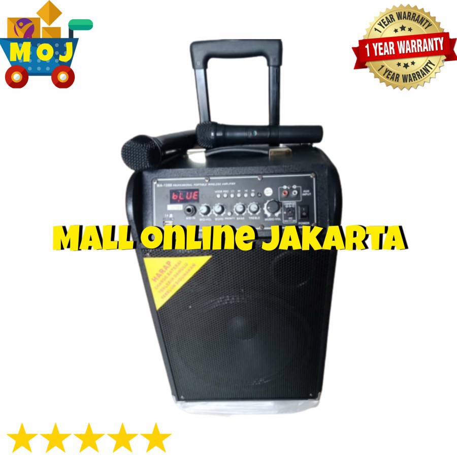 Speaker Aktif Portable Linkmaster 10 inch Ma1069 Bluetooth Ma 1069