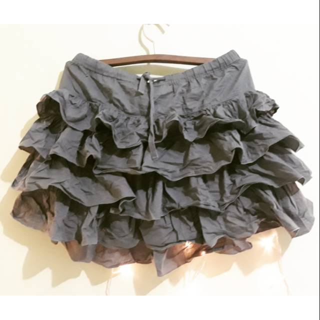 (PRELOVED)  Colorbox Layering Skirt/Rok Tingkat Mini