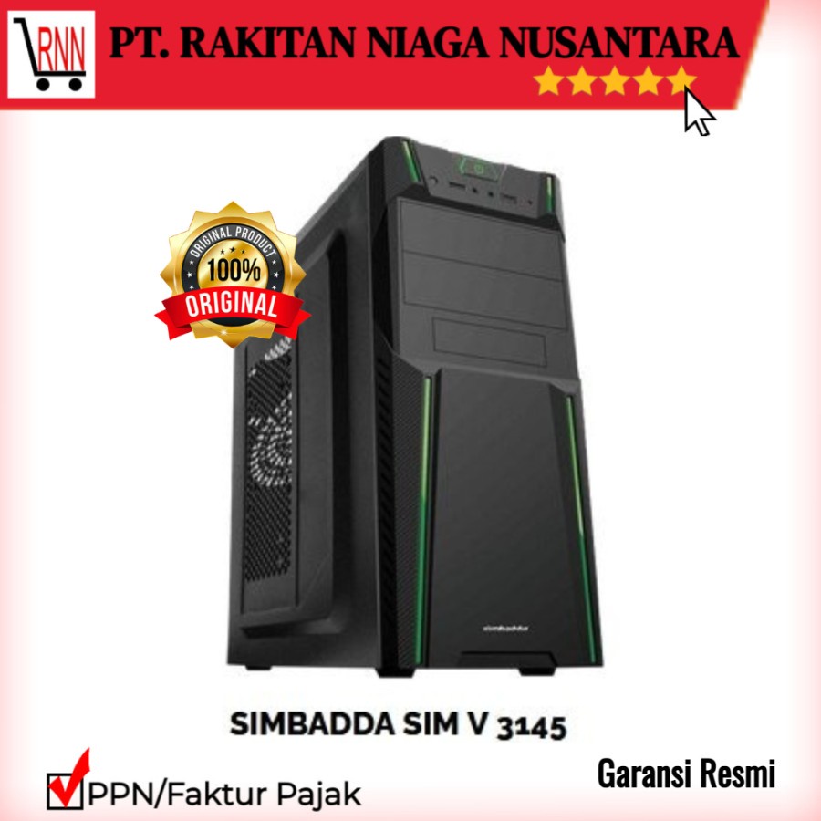Simbadda SIM V-3145 + PSU 380W Casing Simbadda SIM V 3145