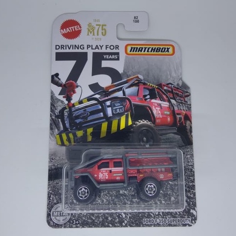 BEST SELLER | Matchbox Reguler Ford F-350 F 350 Superduty Merah MBX Reg Truk Mobil Mainan Anak Pick Up Pickup MBX Original Termurah murah curah