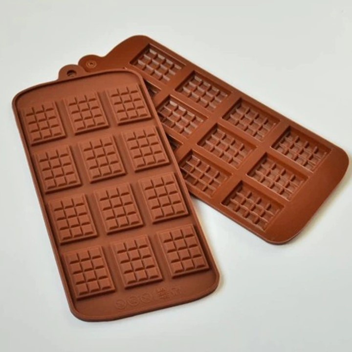 Cetakan Silikon Coklat Cokelat Chocolate Bar Batang Silicone Mold Kue