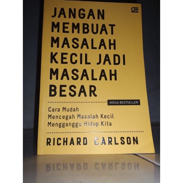 

Preloved buku Jangan Membut Masalah Kecil Jadi Masalah Besar