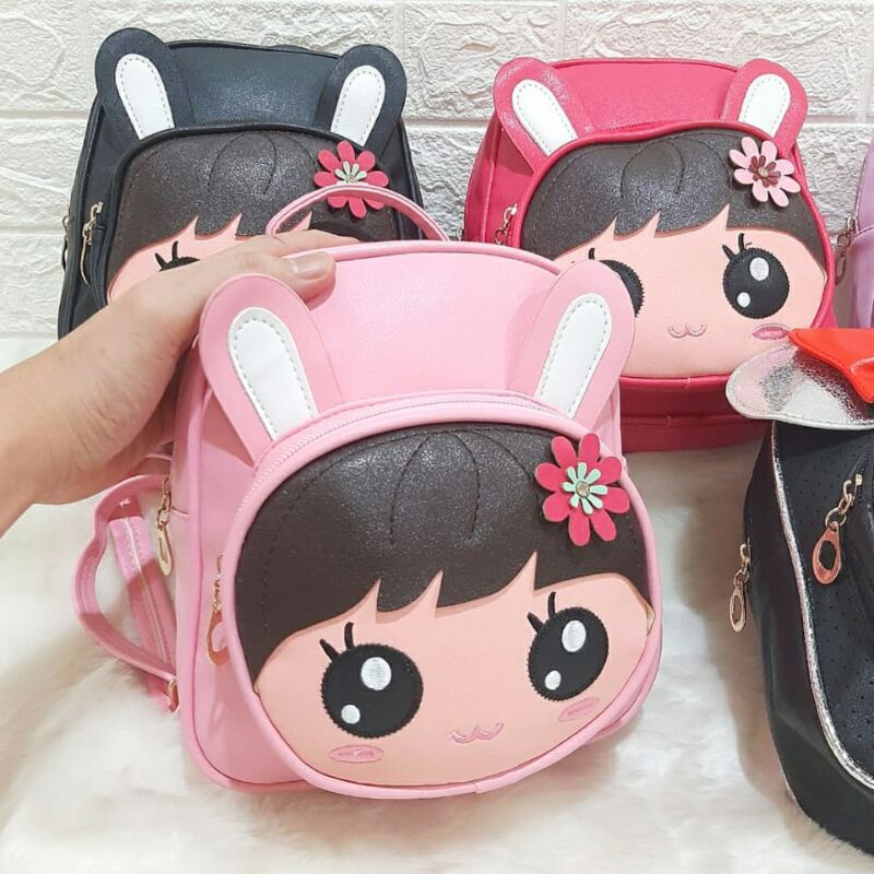 Tas Ransel Anak Perempuan / Tas Ransel Anak Lucu / Tas Ransel Boneka Anak