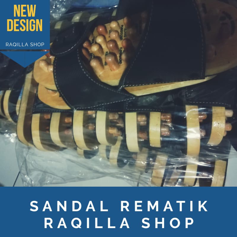 sandal rematik sandal refleksi akupuntur kaki untuk kesehatan pijat refleksi - selipar refleksi