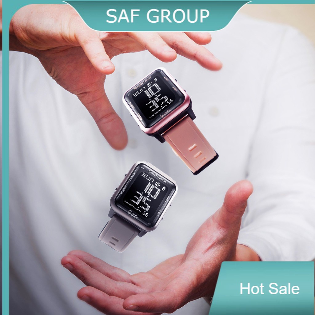 JAM TANGAN WANITA ALEXANDRE CHRISTIE AC 9344 / AC9344 DIGITAL ORIGINAL FREE TALI KANVAS by plp