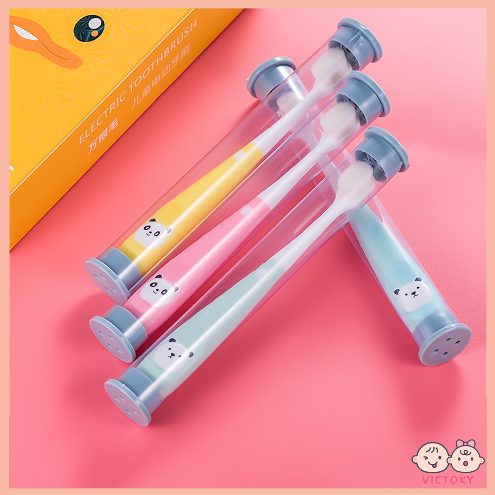 Jual Victoky Sikat gigi anak 1-12 tahun lembut Gosok gigi anak Pasta