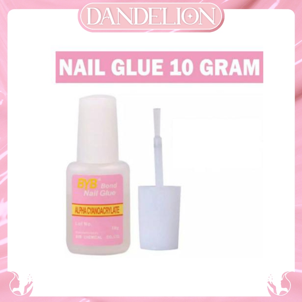 DND Lem Kuku Cair Grosir 10gr Lem kuku palsu Manicure Fake nail Glue Dandelion