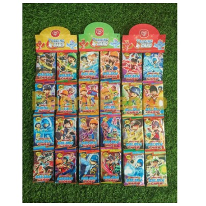 Kartu / Trading Card Game Boboiboy Galaxy 1 Pack isi 10 Kartu Merek DG