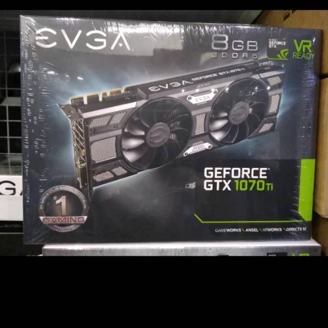 EVGA GEFORCE GTX 1070 Ti SC GAMING 8GB DDR5 Black Edition