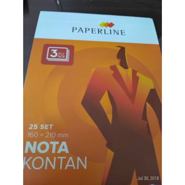 

Nota kontan 3ply NCR 1/2 folio