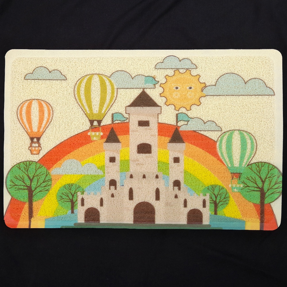 KESET Mie Printing Kotak &amp; Setengah Lingkaran 60x40 cm Footmate Silver Edition Arizona