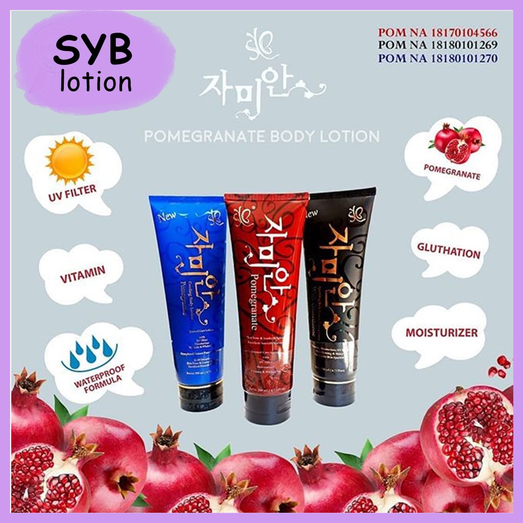 SYB BODY LOTION,YOGURT,BODY SERUM,FRUITAMIN,BEDDA LOTONG EXFOLIATING MASK  ORIGINAL BPOM