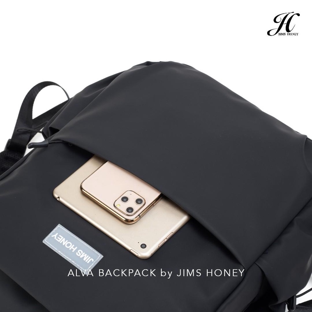 Jims Honey Alva Backpack Tas Ransel Punggung Pria dan Wanita Unisex