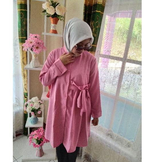 Sudah READY.. BAJU TUNIK DEMORE KEKINIAN/ TUNIK BUSUI/BAYLE DAYLE KERUT /JUMBO SIZE