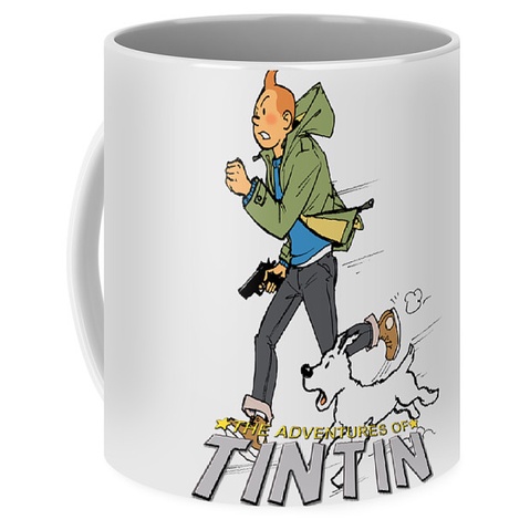 Mug Cangkir Milo and Tintin Run