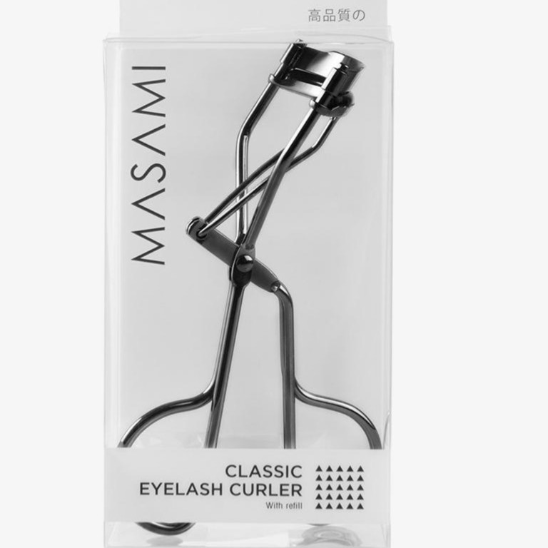 MASAMI SHOUKO KAY COLLECTION Penjepit Bulu Mata Eyelash Curler With Refill in Dark Chrome