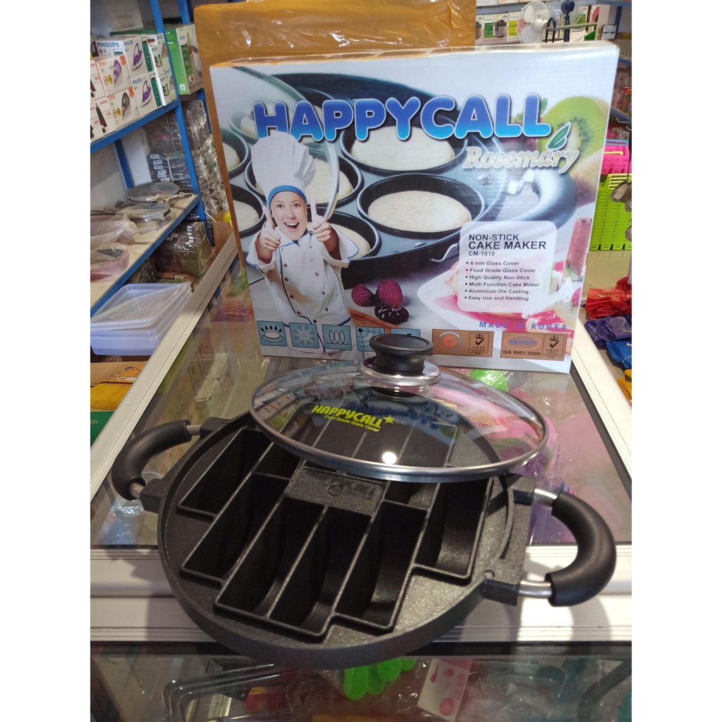 SNACK MAKER PUKIS MINI HAPPY CALL CETAKAN PUKIS 10 LUBANG