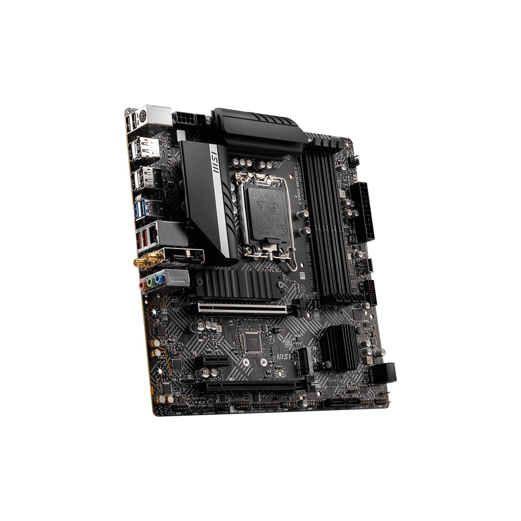 MSI MOTHERBOARD PRO B660M-A WIFI DDR4 Intel B660 LGA 1700 mATX