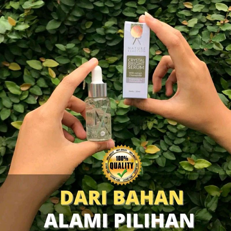 DISKON SERUM NATURE REACTION CRYSTAL BRIGHT SERUM / NATURE REACTION ORI