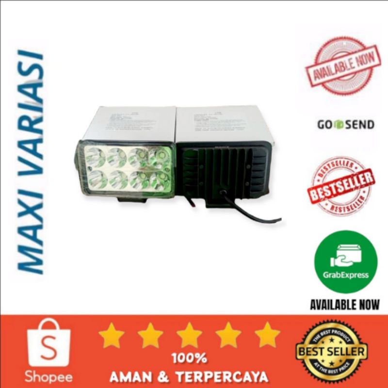 Foglamp Lampu Sorot 8 Led Kotak SIFCO