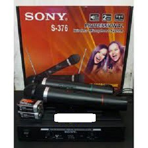 MIC Wireless SONY SN376 Tanpa Kabel Karaoke Vokal