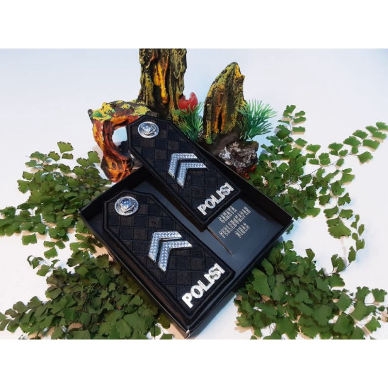 Pangkat Pdu Briptu Kain Bordir