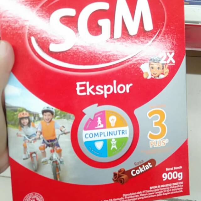 

Susu SGM Eksplor 3 plus Cokelat || 900 gram