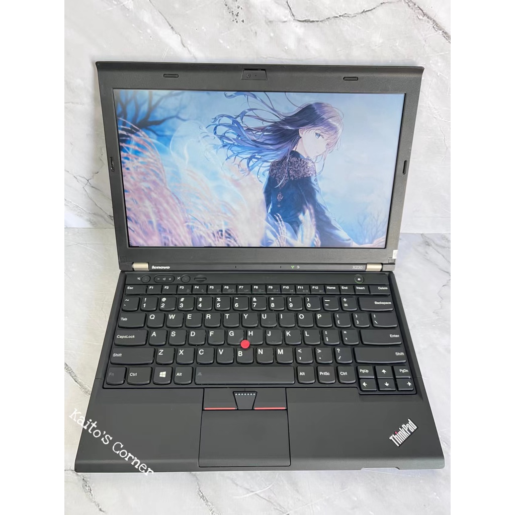 Laptop Lenovo Thinkpad X230 Core i3/i5 GEN 3 - Layar 12,5&quot; inch Cocok buat Kantoran / Kuliahan - Bonus Tas