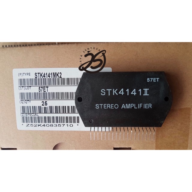 STK4141 II  POWER AMPLIFIER STK 4141 II  STK4141II ORIGINAL (ASLI)