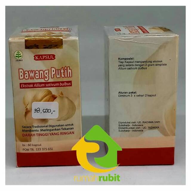 Kapsul Ekstrak Bawang Putih