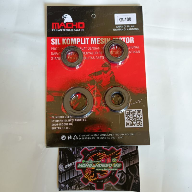 Sil Mesin GL 100 125 Seal set Mesin Honda GL100 GL125