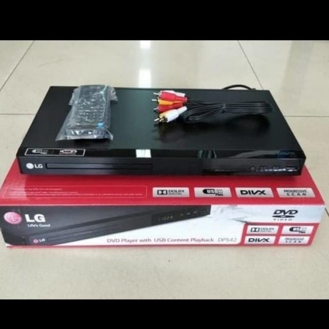 Promo Awal tahun DVD PLAYER LG DP542 USB - Hitam Big Sale