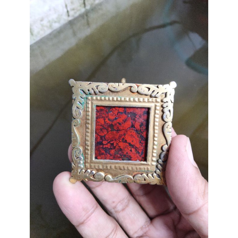 Batu Badar Besi Merah ( Red Hot ). Harga + Liontin