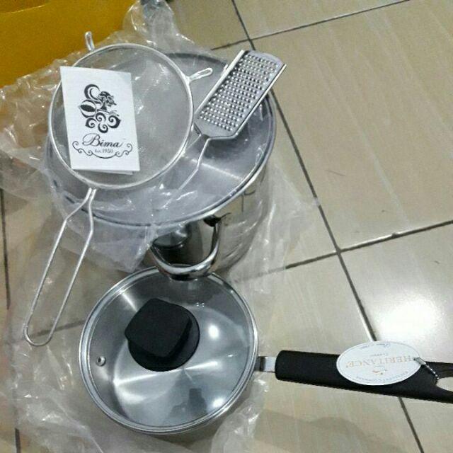 Bima Panci Serbaguna 22 Cm Prima  / Steamer Stainless